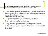 Kokybiniai ir kiekybiniai metodai (skaidrės) 11 puslapis