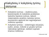 Kokybiniai ir kiekybiniai metodai (skaidrės) 13 puslapis
