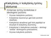 Kokybiniai ir kiekybiniai metodai (skaidrės) 14 puslapis