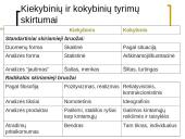 Kokybiniai ir kiekybiniai metodai (skaidrės) 17 puslapis