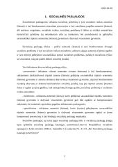 Socialinis darbas. Referatas 3 puslapis