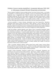 Politinės Lietuvos istorijos atspindžiai ir visuomenės laikysena 1920-1945 m. laikotarpyje remiantis Rimutės Rimantienės prisiminimais