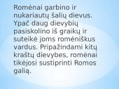 Romėnų religija (skaidrės) 6 puslapis