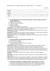 Gamybos apimtys, kaštai 2 puslapis