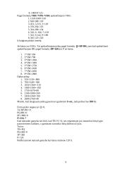 Gamybos apimtys, kaštai 9 puslapis