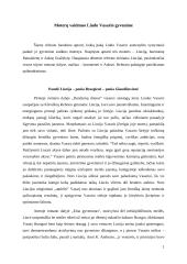 Moterų vaidmuo Liudo Vasario gyvenime