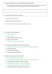 Klausimai temai „E.saugumas“  2 puslapis