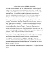 Tikrasis mūsų minčių veidrodis - gyvenimas