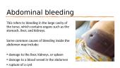 Bleeding (first aid) 6 puslapis