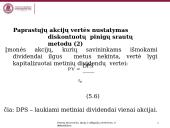 Obligacijų vertinimas 15 puslapis