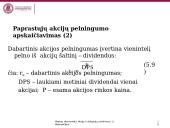 Obligacijų vertinimas 19 puslapis