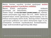Aprūpinimas maistu, maisto sauga 20 puslapis