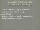 Aprūpinimas maistu, maisto sauga 5 puslapis