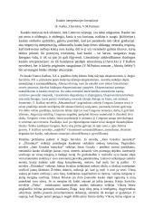 Kaukės interpretacijos literatūroje