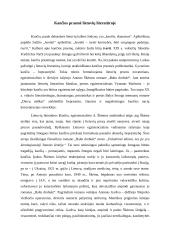 Kančios prasmė lietuvių literatūroje