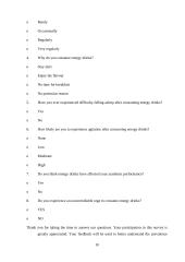 Energy drink consumption in an academic environment amon students 9 puslapis