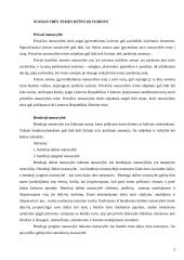 Nuosavybės teisės rūšys ir turinys. Ieškinio senatis. Darbo sutarčių rūšys 2 puslapis