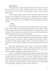 Nuosavybės teisės rūšys ir turinys. Ieškinio senatis. Darbo sutarčių rūšys 3 puslapis