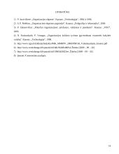Organizacijos kultūros formavimas įmonėje: transporto ir logistikos paslaugų teikimas 14 puslapis