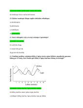 Bendrijos ir ekosistemos. Testas 3 puslapis