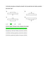 Bendrijos ir ekosistemos. Testas 7 puslapis