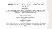 Asmenų savęs vertinimus formuojantys veiksniai 3 puslapis