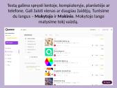 Quizizz  metodinė priemonė 4 puslapis