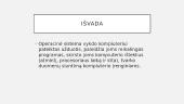 Operacinės sistemos (skaidrės) 7 puslapis