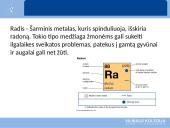 Radioaktyvus cheminis elementas - Radis 3 puslapis