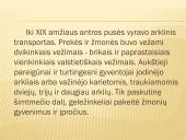 Susisiekimas XIX a. - XX a.
