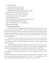 Paraiška projekto paramai: 2-3 klasių mokinių kūrybinio darbo stovykla 2 puslapis