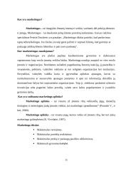 Logistikos studijų pažintinės praktikos ataskaita 11 puslapis