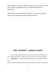 Logistikos studijų pažintinės praktikos ataskaita 5 puslapis