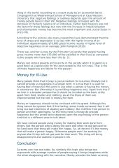 Can money buy happiness speech 2 puslapis