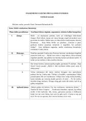 Meilės vaizdavimas literatūroje. Kalbos planas