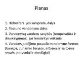 Pasaulio vandenynas. Skaidrės 2 puslapis