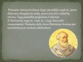 Pirmasis kryžiaus žygis. Skaidrės 3 puslapis