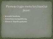 Pirmasis kryžiaus žygis. Skaidrės 8 puslapis