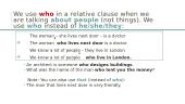 Relative Clauses 3 puslapis