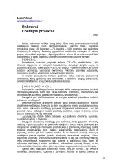 Chemijos projektas apie polimerus