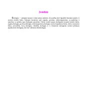 Populiacijos ir ekologija 2 puslapis