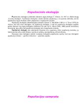 Populiacijos ir ekologija 4 puslapis