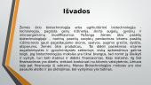 Biotechnologijos žemės ūkyje – esama padėtis ir perspektyvos 7 puslapis