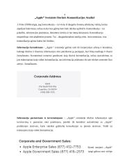 Įmonės „Apple“ išorinio komunikacinio turinio analizė 3 puslapis
