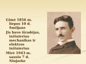 Nikola Tesla (skaidrės)