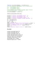 Programavimas MatLab terpėje- algoritmo sudarymas 2 puslapis