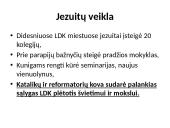 Reformacija Lietuvoje (skaidrės) 17 puslapis