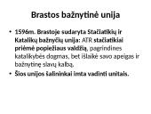 Reformacija Lietuvoje (skaidrės) 20 puslapis