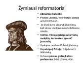 Reformacija Lietuvoje (skaidrės) 3 puslapis
