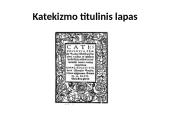Reformacija Lietuvoje (skaidrės) 8 puslapis